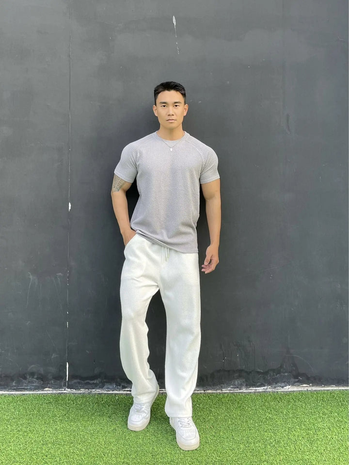 Caelis - Soft-Touch T-Shirt in Übergrösse