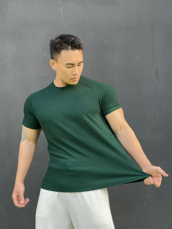 Caelis - Soft-Touch T-Shirt in Übergrösse