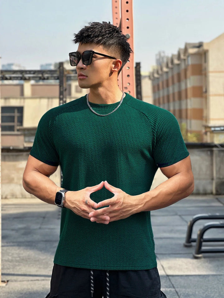 Caelis - Soft-Touch T-Shirt in Übergrösse