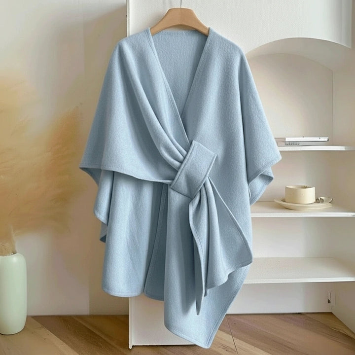 Teysia - drapierter Soft-Touch-Schal