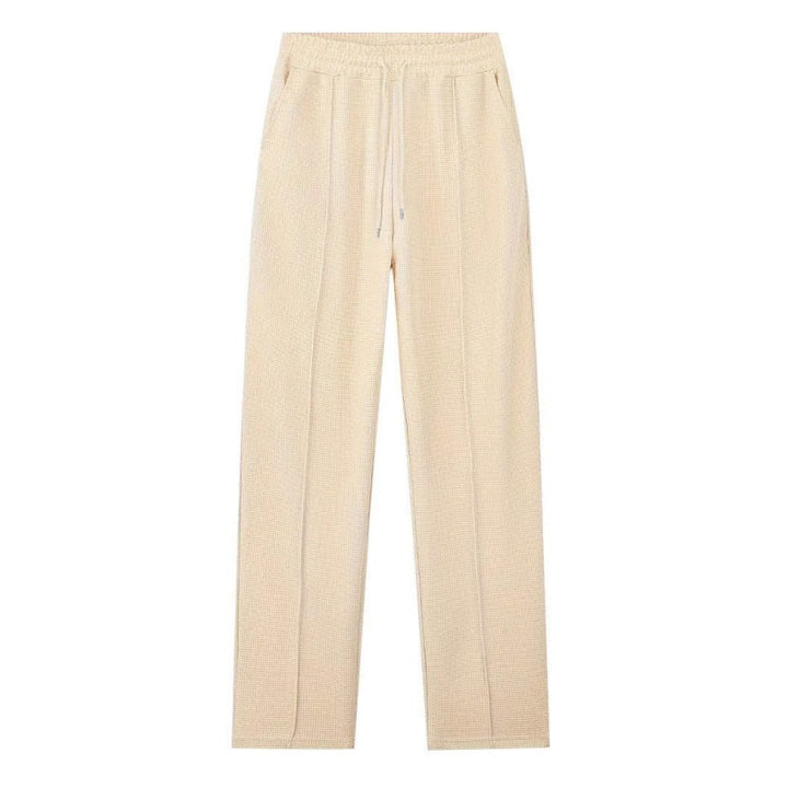 Vexar - Soft-Touch Waffelstrick Quarter-Zip Lounge-Set