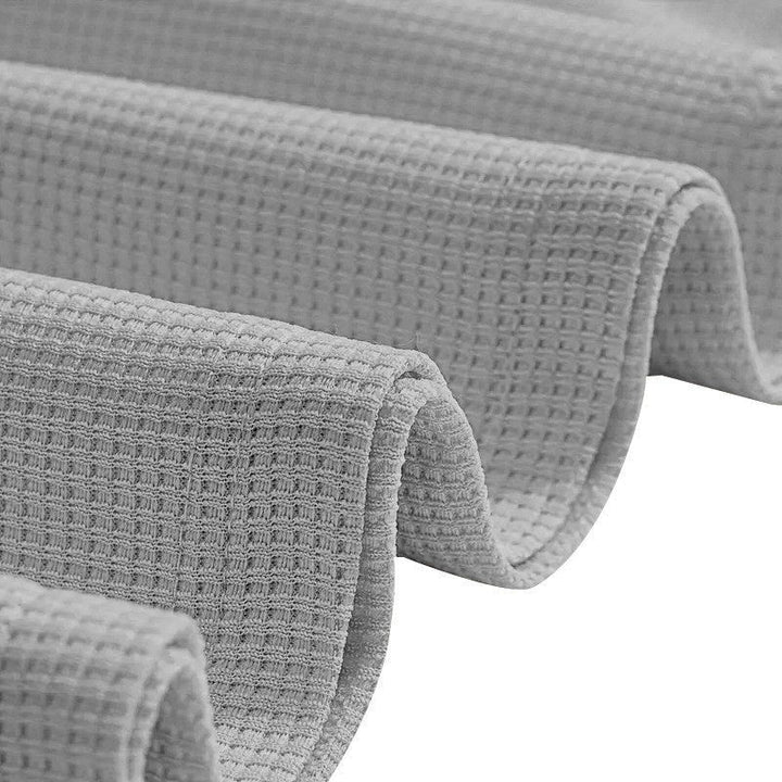 Vexar - Soft-Touch Waffelstrick Quarter-Zip Lounge-Set